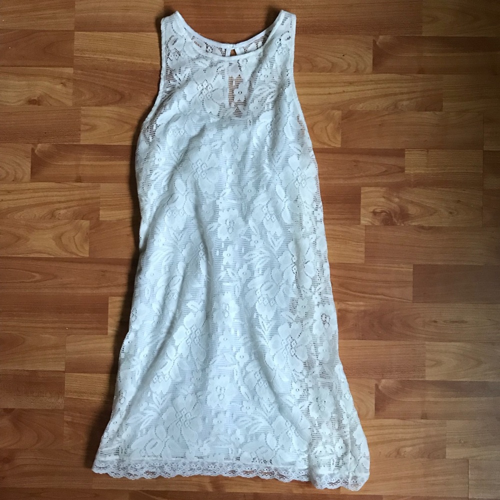 Hollister Lace Dress with Slip